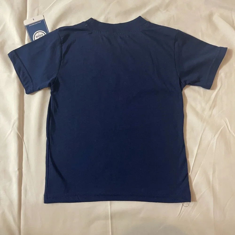 Life is good Kids retro rainbow Heart t- Shirt size 5. Made in China.